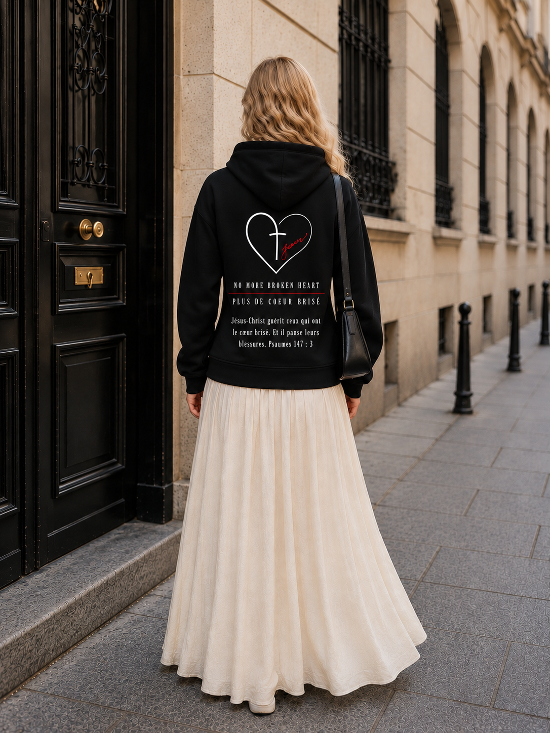 Hoodie NO MORE Broken Heart – Image 3