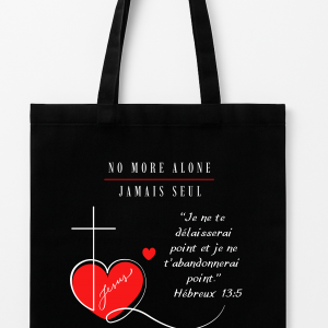 Tote Bag NO MORE Alone