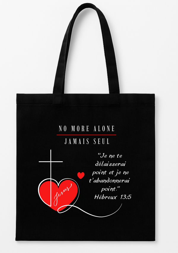 Tote Bag NO MORE Alone