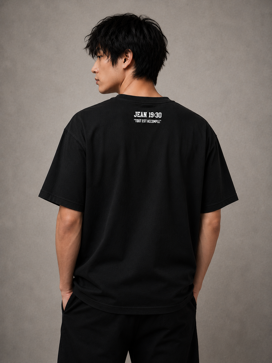 Tee shirt JEAN 19:30 “ Tout est accompli ”. – Image 3