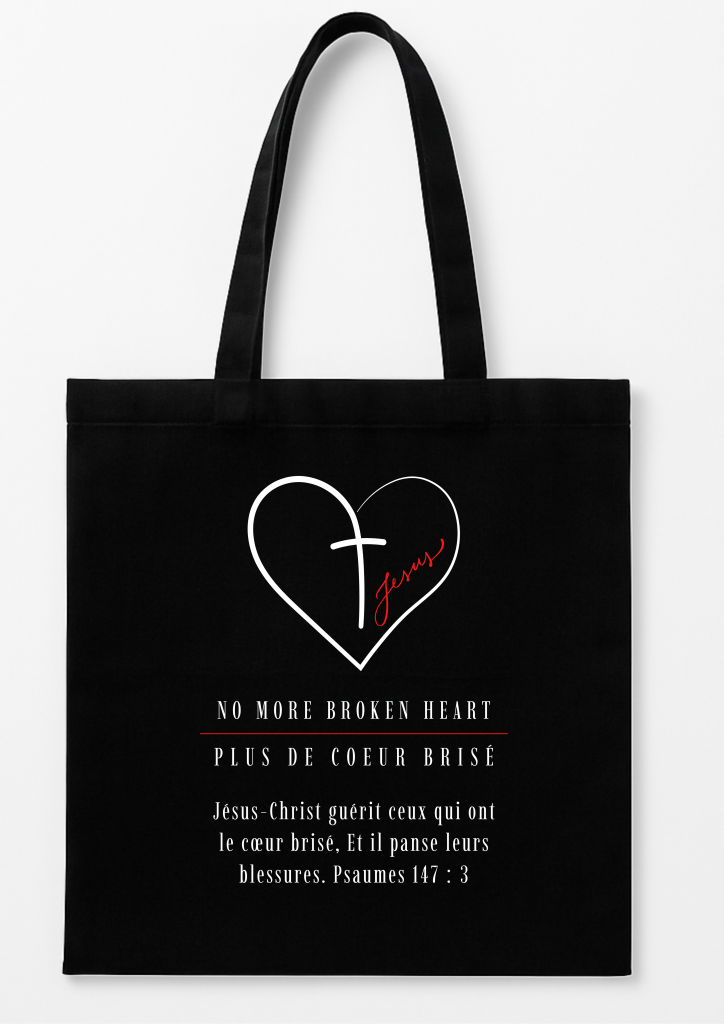 Tote Bag NO MORE Broken Heart
