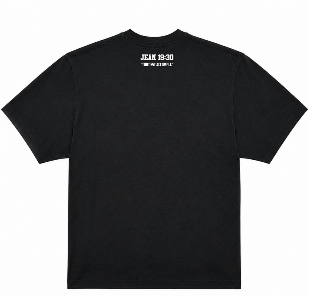 Tee shirt JEAN 19:30 “ Tout est accompli ”.